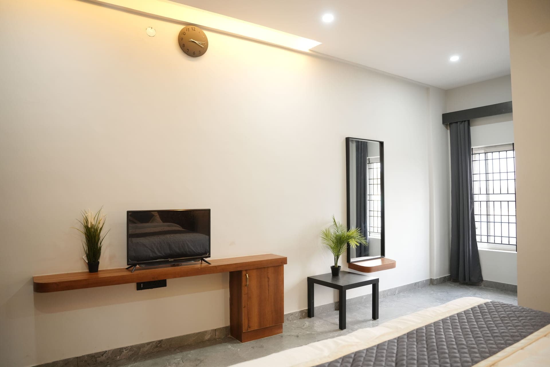 View from Sarvam Residency hotel, Sagara — Western Ghats Karnataka