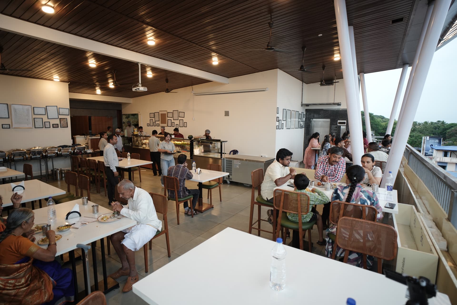 Sarvam Rooftop Dining — 4th Floor